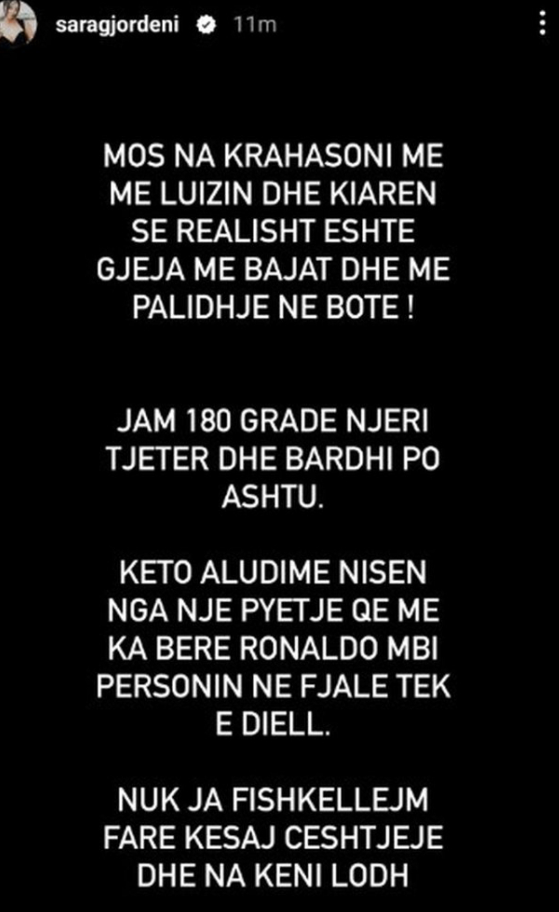 Përfshin dhe Luizin me Kiarën në statusin e sa/