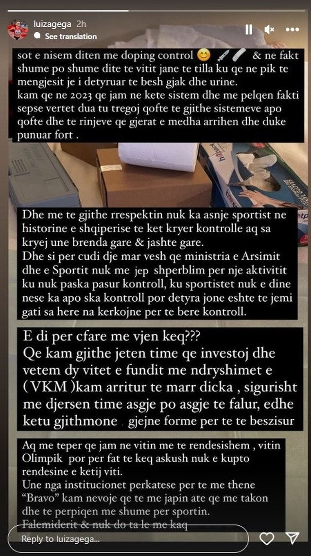Luiza Geg&euml;s i mohuan shp&euml;rblimin, reagon PD: Akti i neveritsh&euml;m i