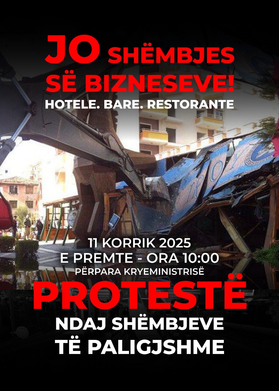 Urdhëri i Ramës/ Nesër protestë e bizneseve: Kundër