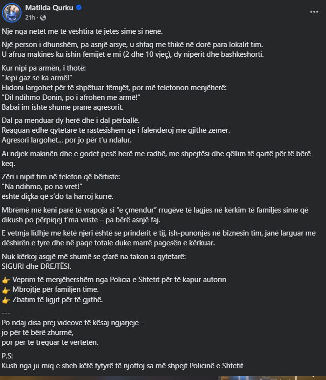 "Jepi gaz se ka armë"/ Kanosi familjarët e ish-kandidates