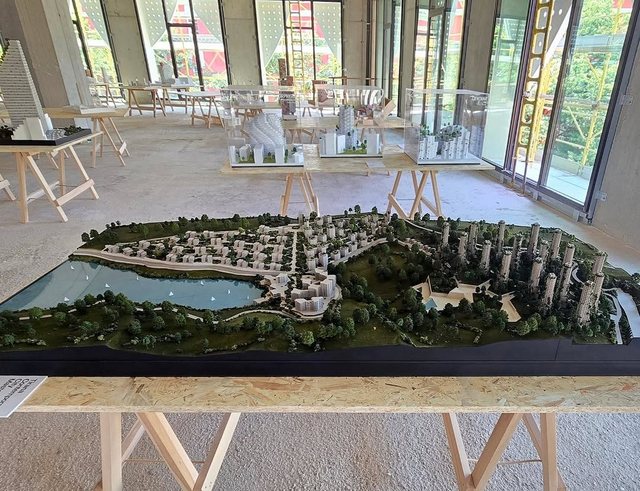 VIDEO+FOTO Kullat 30-katëshe të Bardhjusit dhe Erionit në Liqenin