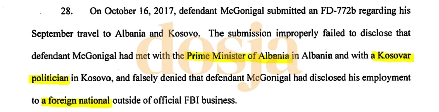Rikthimi i McGonigal, pse u rihap hetimi? A rrezikon Edi Rama?
