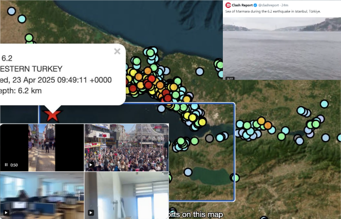 T&euml;rmet 6.2 ball&euml; n&euml; Stamboll, l&euml;kundjet ndjehen edhe n&euml;