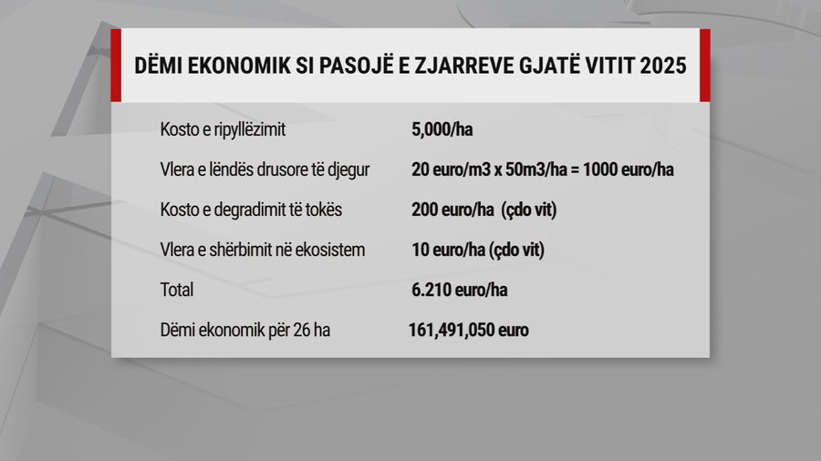 Sipërfaqja më e madhe në dekadën e fundit/ Mbi 26 mijë