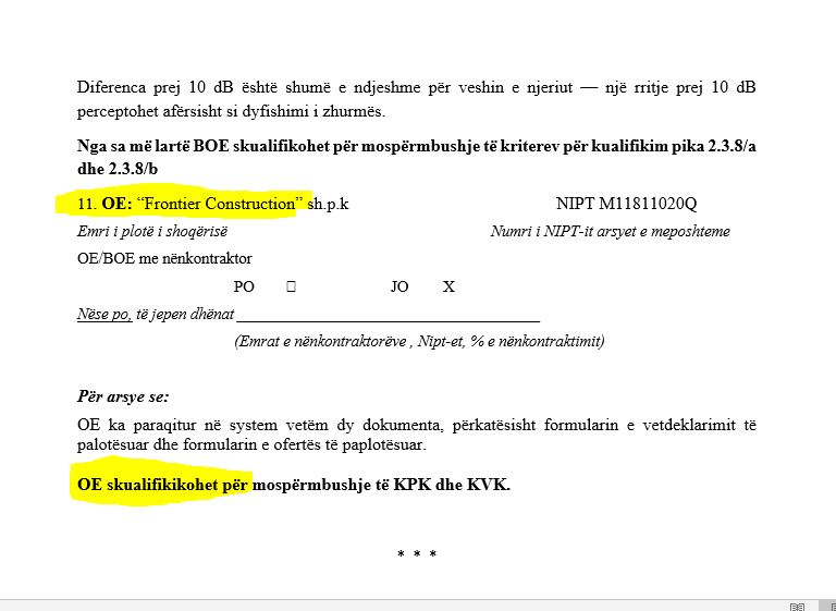 U paracaktua? Firma nga Bishqethemi fiton tenderin për Spitalin Lushnje,