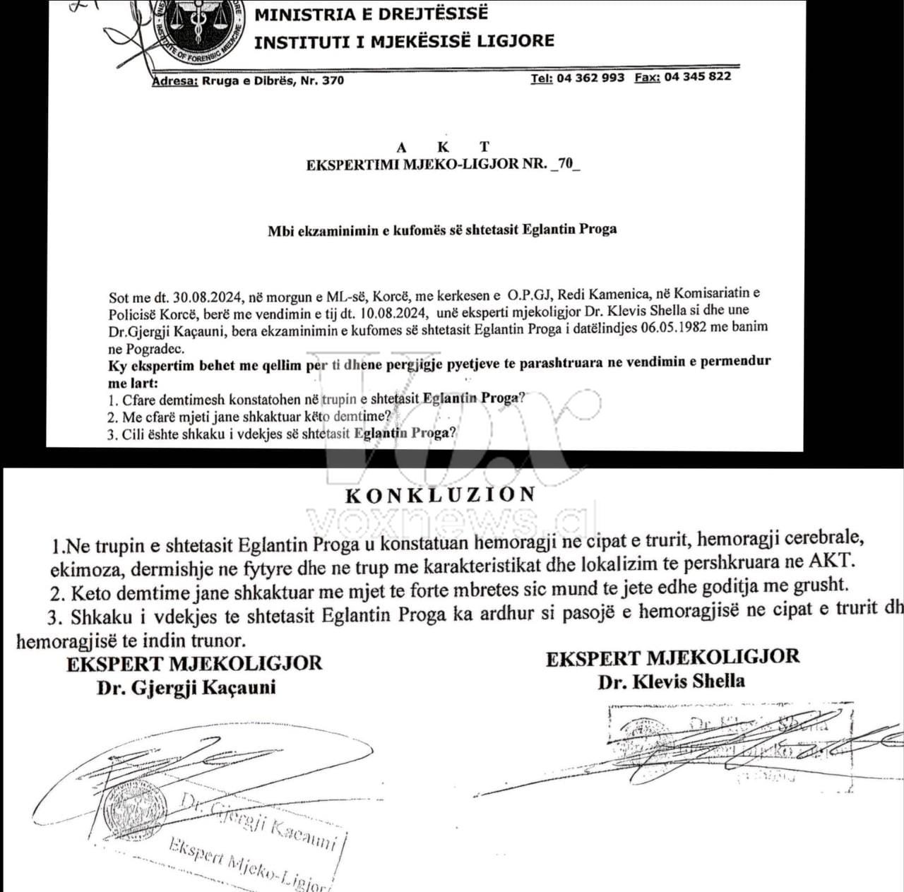 Hije SKANDALI në Prokurinë e Korçës/ VRASJA e Egli