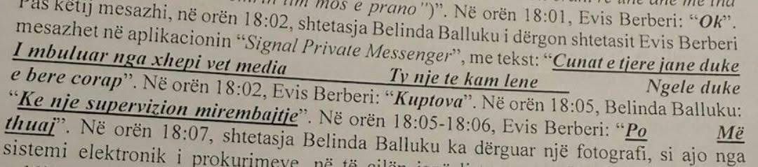 Dalin mesazhet / Balluku i drejtohet Berberit: Çunat i kanë mbuluar
