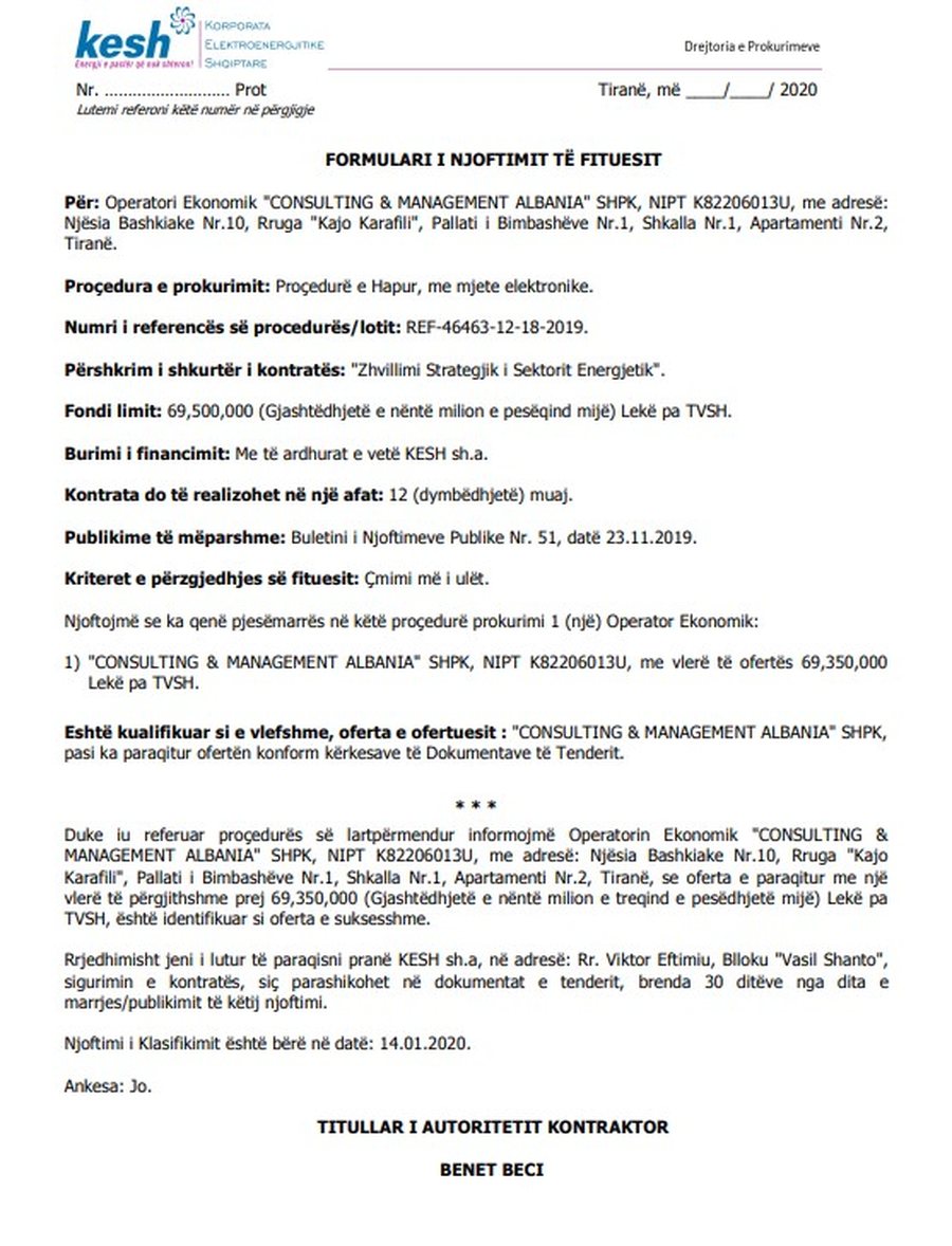 "320 mijë euro për ne me 2 klasë shkollë", ja