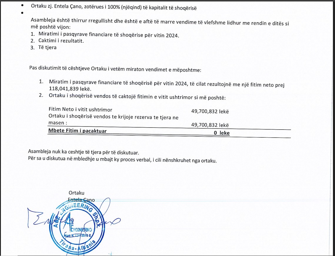 Doli në përgjime me “Çuçkën”, Entela