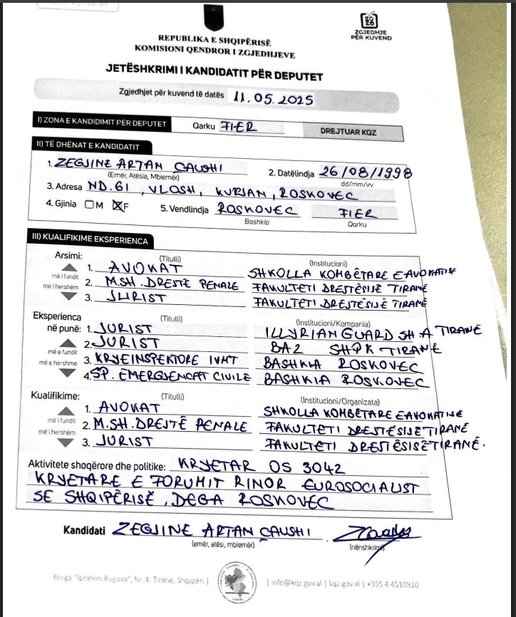 “Gazoooo ...”, Zegjineja ka qenë “rojtare” te