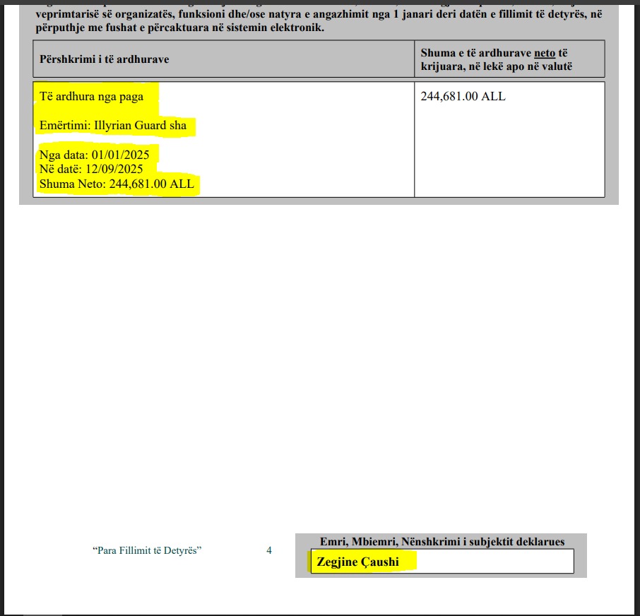 “Gazoooo ...”, Zegjineja ka qenë “rojtare” te