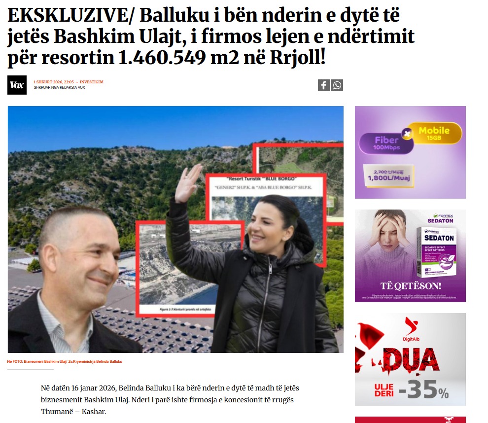 E paprecedentë, qeveria i del në mbrojtje Bashkim Ulajt për