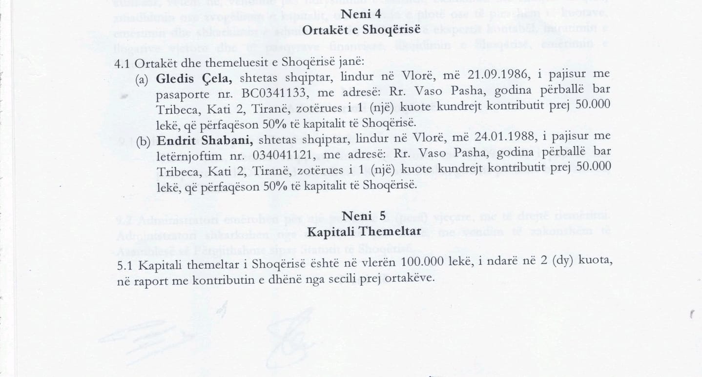 Qeveria i jep leje kompanisë me 100 mijë lekë kapital të