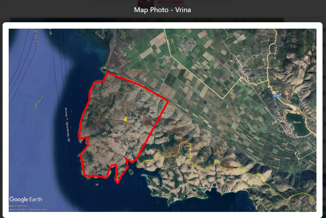 Zbulohet MEGA grabitja në VRINË 849 hektarë buzë detit Jon