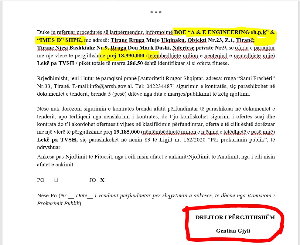 Doli në përgjime me “Çuçkën”, Entela