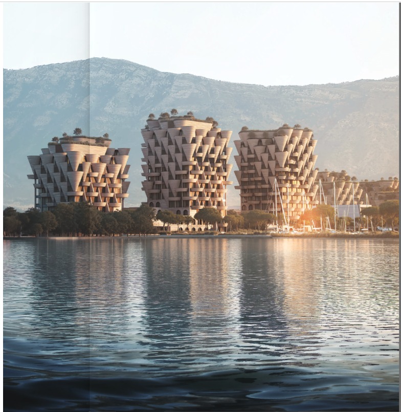 22 Türme mit bis zu 15 Stockwerken / Wie Marina Orikum entfremdet wurde: Von den Italienern bis